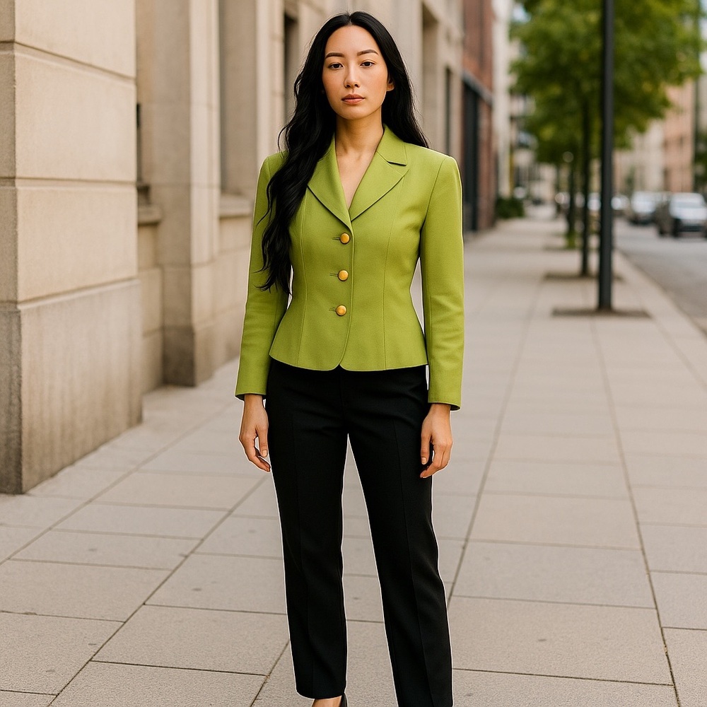 Bern And Mort Blazer Size 6 tailored and chic
